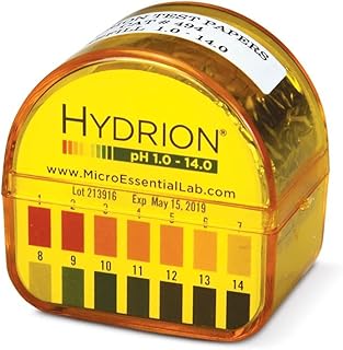 Hydrion Spectral pH Paper (pH 1.0 to 14.0), Refill