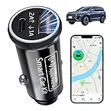 【2025年 初販売のエアタグ＋車載充電 一体型】 AirTag CarTag さがす シガーソケット gps スマートタグ 小型 gpsタグ 紛失防止タグ airタグ GPSトラッカー Apple「探す」のみ対応 全地球測位 物探す 忘れ物防止 位置情報 トラッカーMFI認証 盗難防止 iOS専用 Power IQ対応/iPhone/iPad各種対応