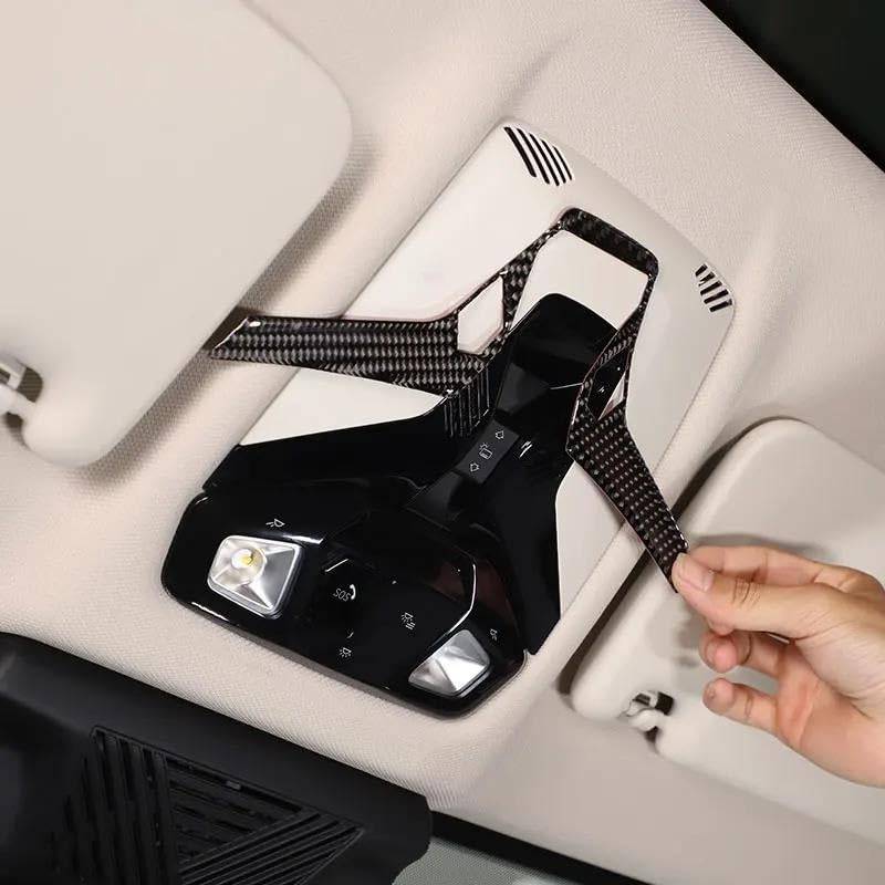 Adhesivos de fibra de carbono para panel de luz de techo BMW Serie 2 X1 iX1 3