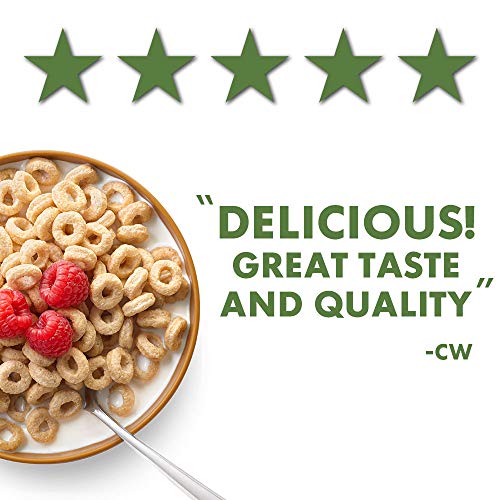 Cascadian Farm Organic Cereal, Honey Nut O's, 9.5 oz