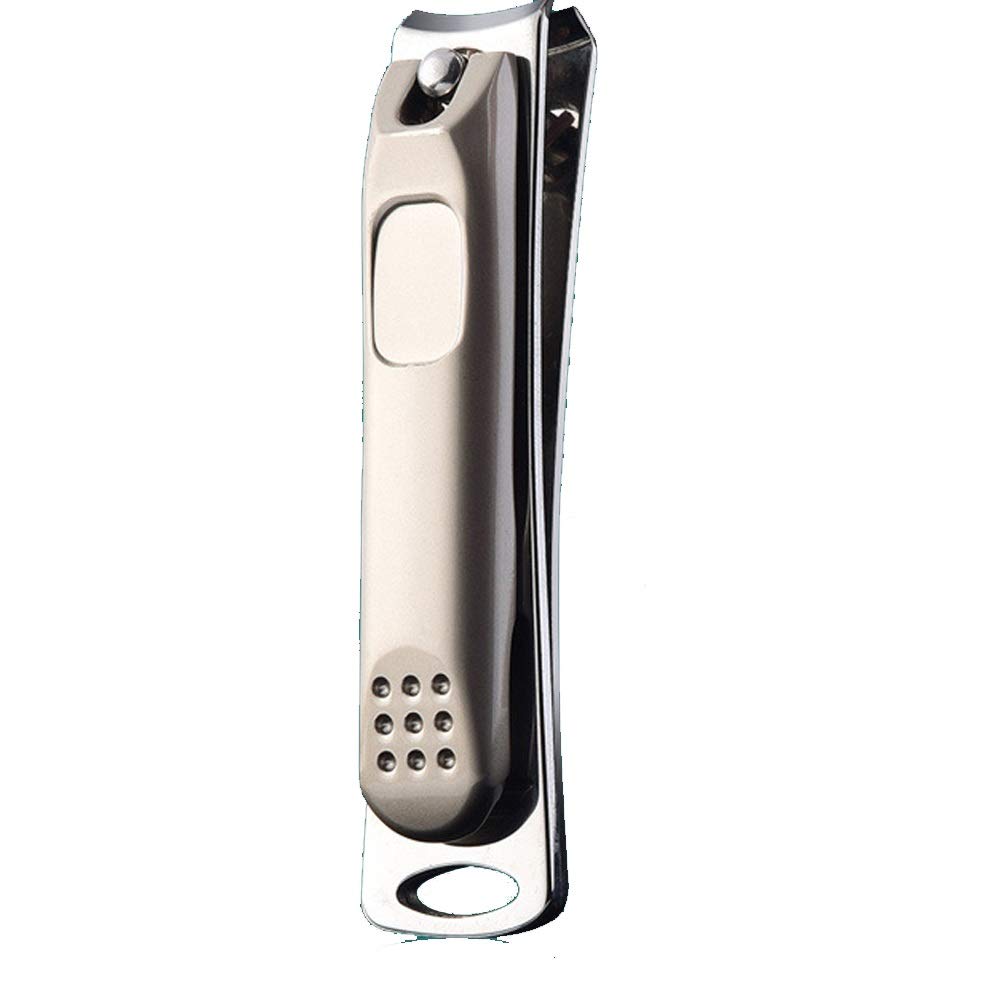 XIANGFAZJD Cortauñas Clippers de uñas para Adultos/Acero Inoxidable Clippers de uñas Negras de Acero Inoxidable de Acero Inoxidable de Acero Inoxidable Tijeras de Tijeras de Tijeras