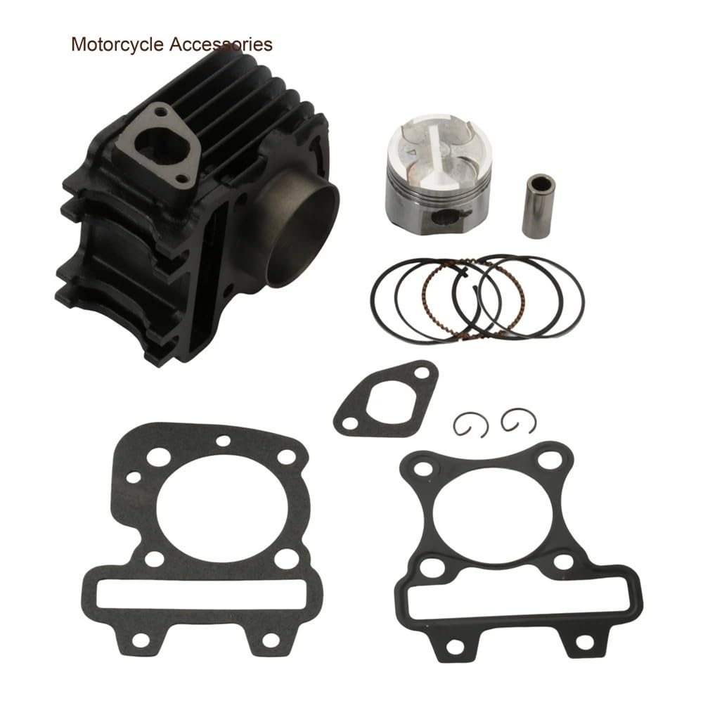 Kit Pistone Per Piaggio Per Fly 50 Per Typhoon 50cc 4V 4T Scooter Parti Del Motore 70cc 47mm Big Bore Kit Blocco Cilindri Cilindro