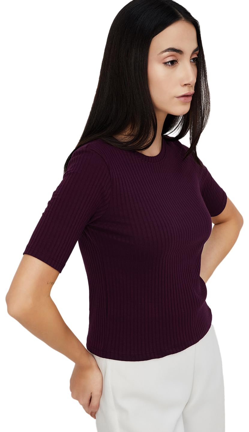 max Women's Cotton Regular Fit T-Shirt-picture-27