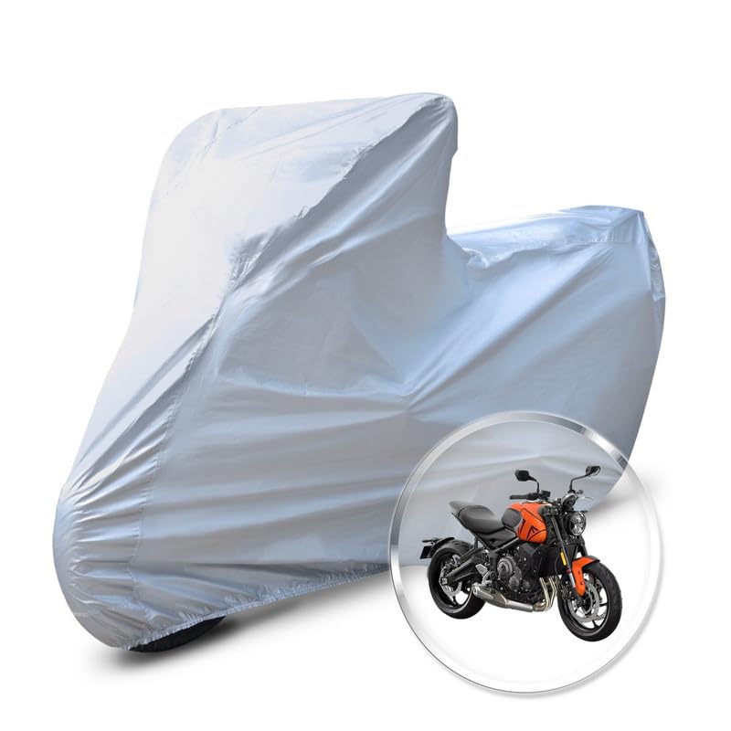 Image of Neodrift 'CrystalMax' Bike Cover for Triumph Street Trident 660 (All-Weather Motorcycle Protection, Water & UV Resistant, Dustproof, Windproof).