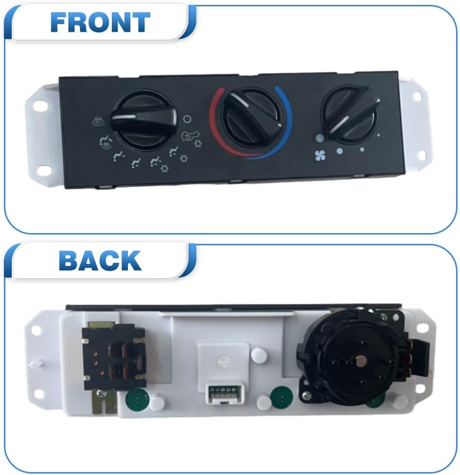MACHSWON Climate Control Module, 1pc A/C Air Conditioning Control Module Replacement, Compatible with Jeep Wrangler Rubicon, SE, Sport, Unlimited Rubicon, 4.0L L6 Gas 2005-2006