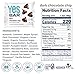 The YES Bar – Dark Chocolate Chip – Plant Based Protein, Decadent Snack Bar – Vegan, Paleo, Gluten Free, Dairy Free, Low Sugar, Healthy Snack, Breakfast, Low Carb, Keto Friendly (1.4 oz Bar)