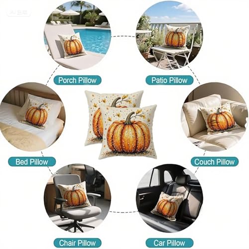 Taie oreiller double face imperméable 75x75 cm housse coussin décoratif patio - 7