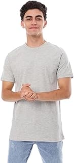 تيشيرت قطن بيسيك مقاس كبير للرجال