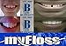 ORTHODONTIC GAP TEETH BANDS 3/16 HEAVY&FLOSS, 1 Pack of 100