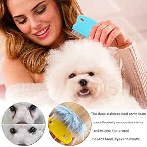 Flea-Comb-For-Dogs-Flea-Comb-For-Cats-Metal-Lice-Comb-Cat-Comb-Dog-Combs-Deshedding-Dematting-Dandruff-Comb-Removal-Tear-Stain-Tool-shedding-Brush-Pet-Grooming-Comb-Kit-6pack-Hanlisee-Multicolor - Cucciolini Doodles   Flea-Comb-For-Dogs-Flea-Comb-For-Cats-Metal-Lice-Comb-Cat-Comb-Dog-Combs-Deshedding-Dematting-Dandruff-Comb-Removal-Tear-Stain-Tool-shedding-Brush-Pet-Grooming-Comb-Kit-6pack-Hanlisee-Multicolor