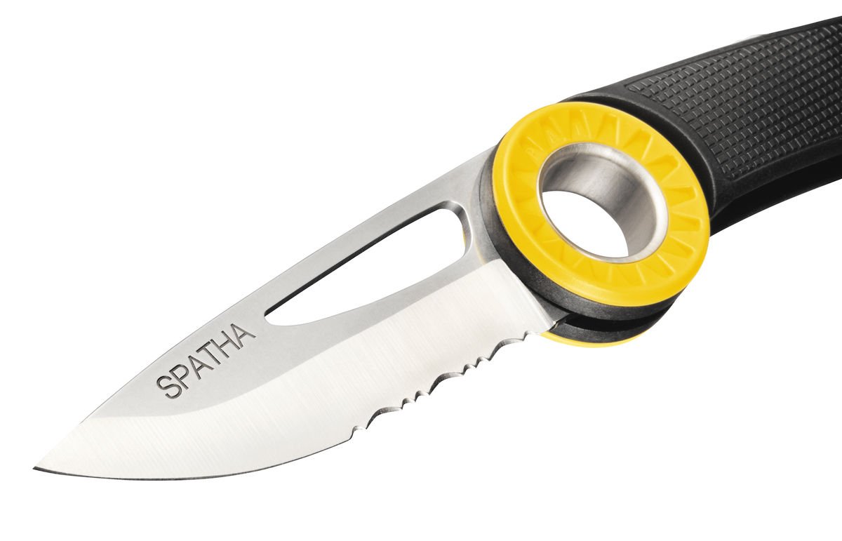 Petzl, Coltello da cintura Spatha, Blu (Blau), Taglia unica