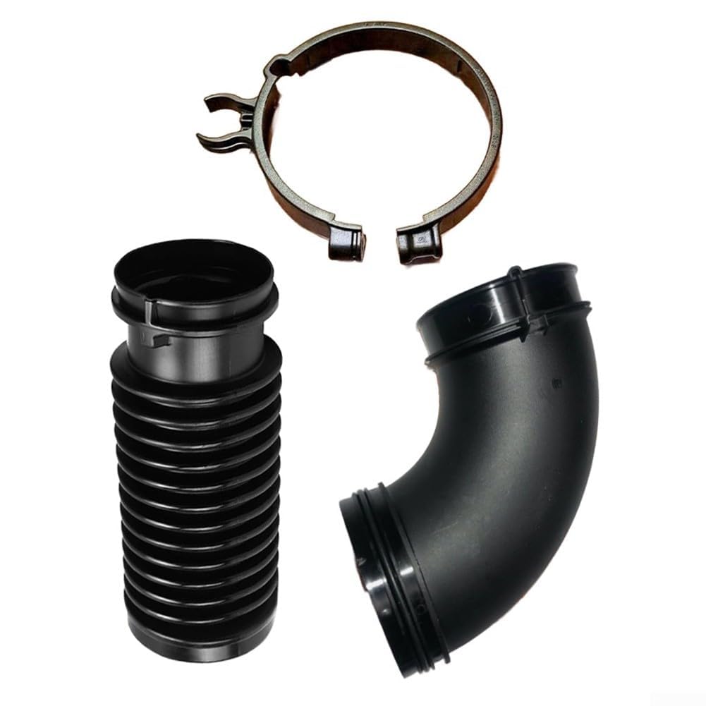 Kit de accesorios para soplador de hojas con tubo flexible de codo curvado y abrazadera de sujeción para compatibilidad BR800 BR800X BR450