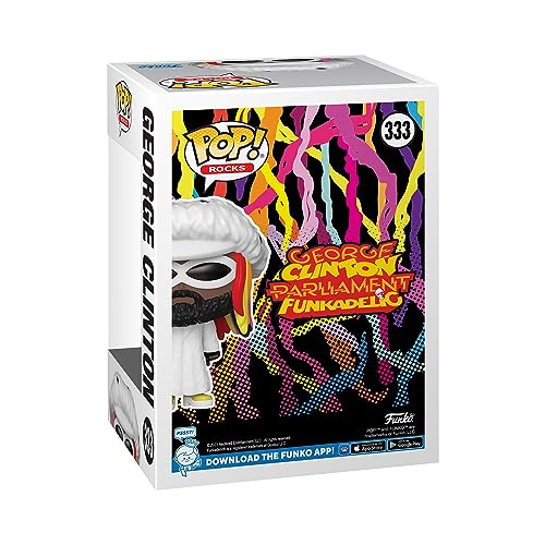 Funko Pop! Rocks: George Clinton – Figurine en Vinyle à Collectionner – Idée de Cadeau – Produits Officiels – Jouets pour Les Enfants et Adultes – Music Fans - Les Beatles, Paul McCartney, John Lennon, RIngo Starr, George Harrison Funko Pop! Rocks: George Clinton - Figurine en Vinyle à Collectionner - Idée de Cadeau - Produits Officiels - Jouets pour Les Enfants et Adultes - Music Fans – Image 4