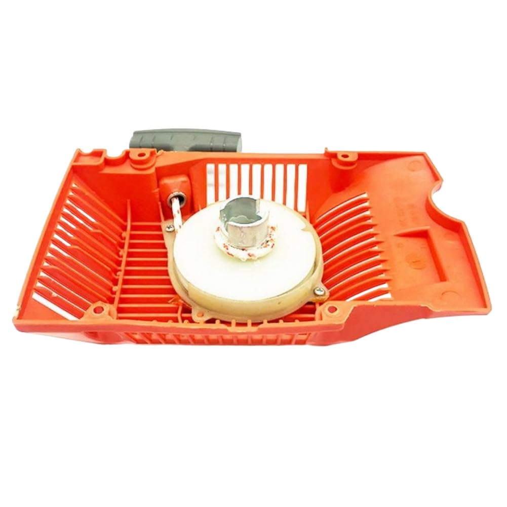 Piezas de repuesto del conjunto del arrancador de retroceso compatibles con la cubierta lateral de la cuerda de agarre de la polea de rebobinado de motosierra 61 261 262 268
