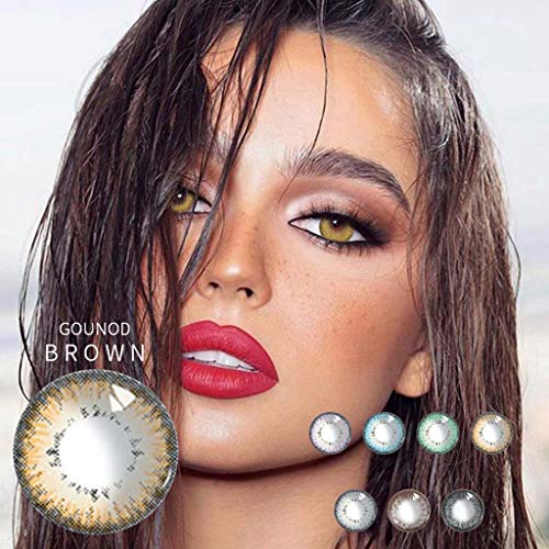 image for Kaniem 1 Pair of Tone Colored-Lenses, Enlarger Eyes Supernatural_Lens,