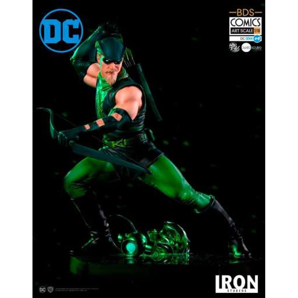 Iron Studios Green Arrow BDS Art Scale 1/10 Statue From DC Comics Series 4 By Ivan Reis