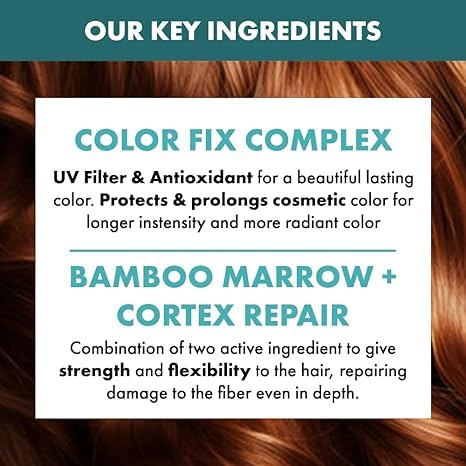 Miniatura 7 de Máscara reparadora de reconstrucción para cabello dañado - Seguro para cabello teñido - Reparación del cabello dañado - Sin parabenos y parafina -