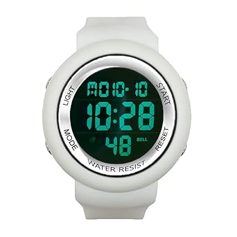 RUPRETOZ Multi Functional Analog Digital Sports Watch for Mens Boys Red Color Stylish Watch/Runnign Watch/Sports Watch White Color