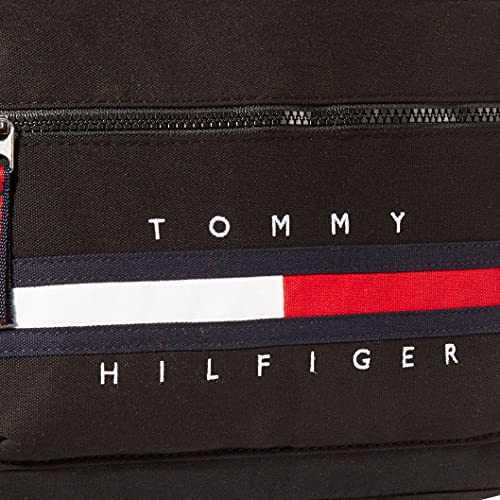 Image of Tommy Hilfiger Men's Gino Backpack, Deep Black, One Size
