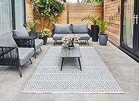 Concept Looms JAZZ | Indoor/Outdoor Area Rugs for Conservatory, Living Room, Kitchen, Hallway Floor, Bedroom, Traditional Pattern, Short Pile, Non Shedding, Soft (290cm X 190cm) - JAZ04