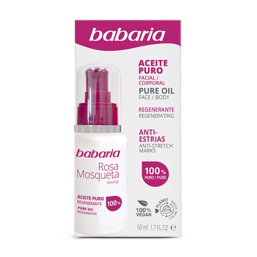 Babaria Pure Rosehip Oil Facial Oil 50ml