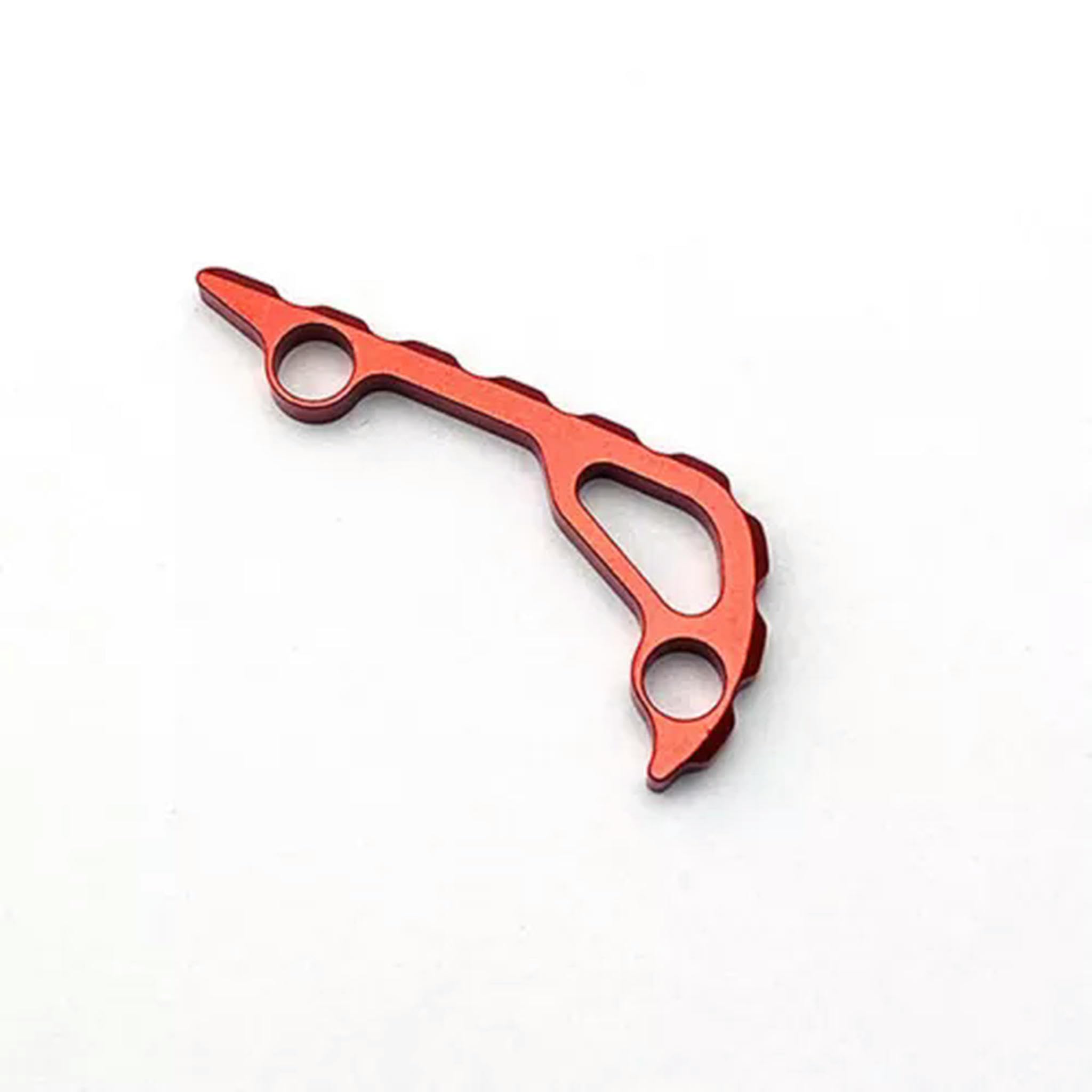 1PC Aluum Legierung Backspacer Wirbelsäule Kiel Für Benchmade Bugout 535 Klapp Werkzeug-Rot