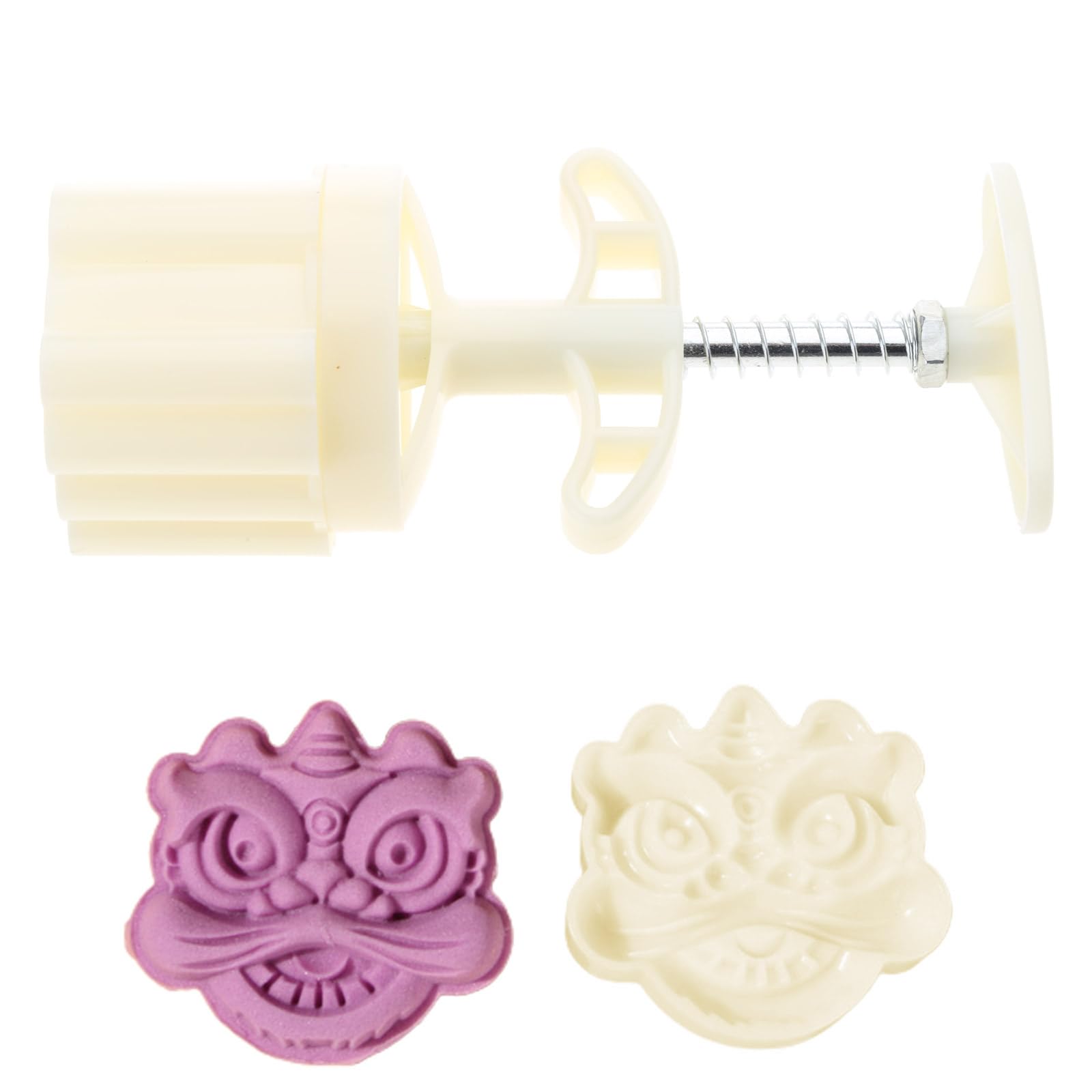 Tsophreniq Kitchen Supplies 3D 3 Styles 50~75g Multi Purpose Festival Cookie Decorate Tool Press