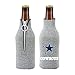 NFL Football Team Logo Womens Ladies Glitter Beer Bottle Holder Cooler