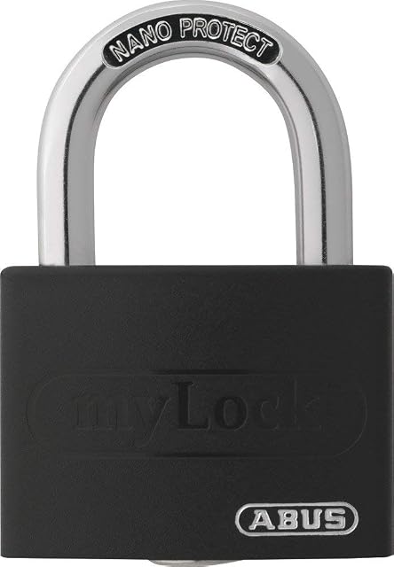 Abus T65AL/40_NEGRO - Black My Lock Aluminium Lock