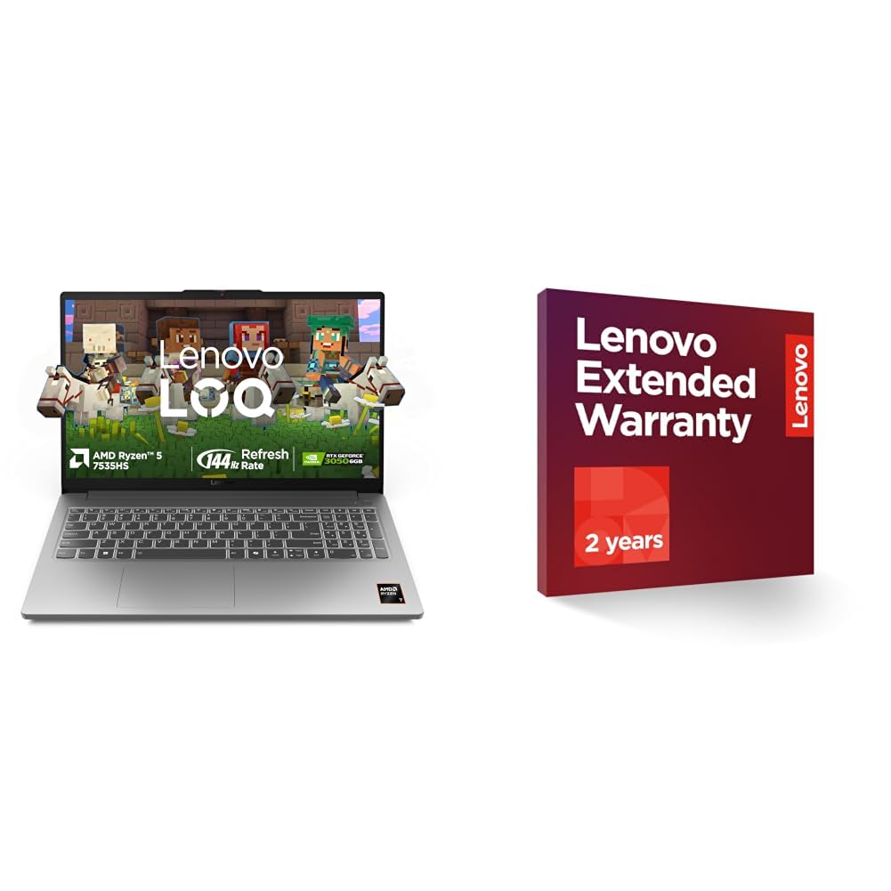 Lenovo LOQ Essential AMD Ryzen 5 7535HS | NVIDIA RTX 3050 6GB (16GB RAM/512GB SSD/144Hz Refresh Rate/15.6" (39.6cm)/Windows 11 2 Year Onsite Warranty + Accidental Damage Protection-image-26