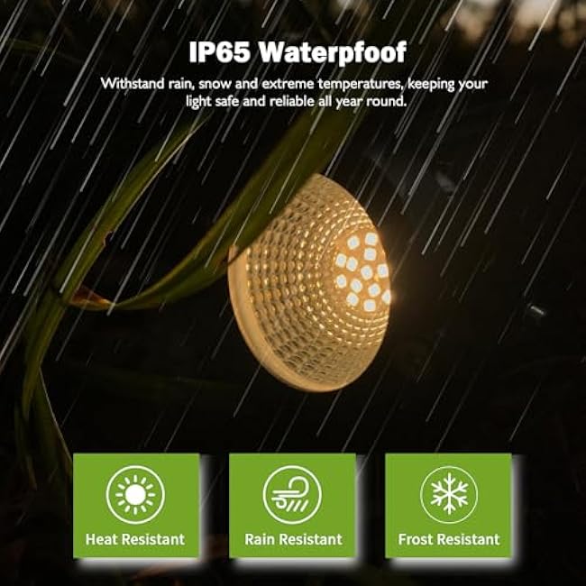 Low Voltage Landscape Lighting 10W LED Landscape Lights Spotlights 2700K Warm White 4 Pack