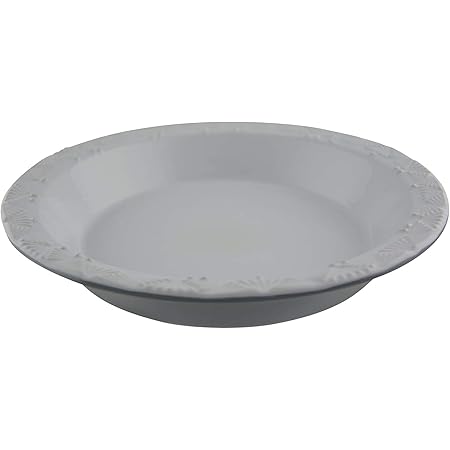 Amazon Com Taste Of Home 9 X 1 5 Inch Stoneware Pie Plate Kitchen Dining
