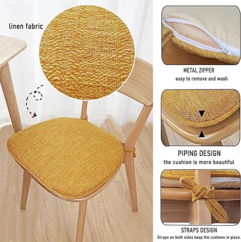 Cojines para sillas de comedor para evitar el dolor de espalda al sentarte 4