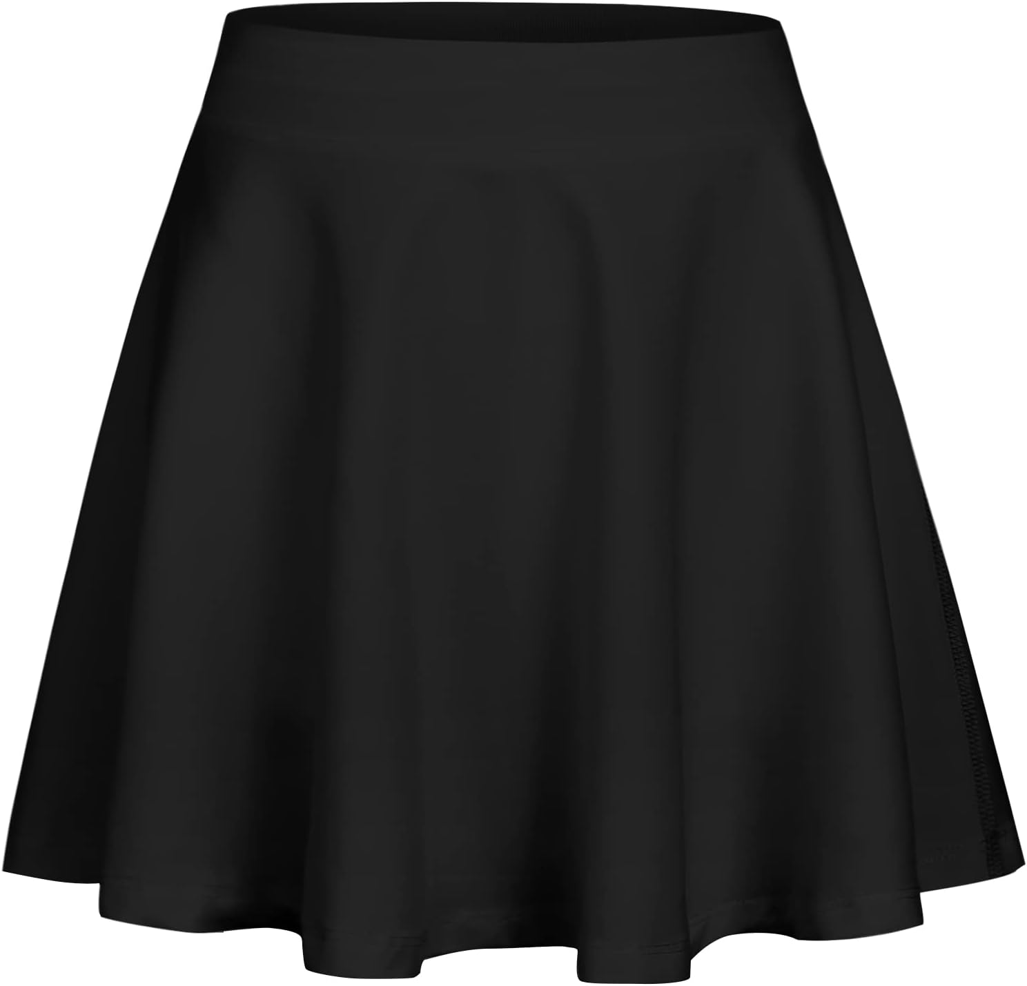 Zaclotre Skorts Skirts for Girls Elastic High Waisted Tennis Skirt with 2 Pockets Athletic Golf Workout Sports Shorts