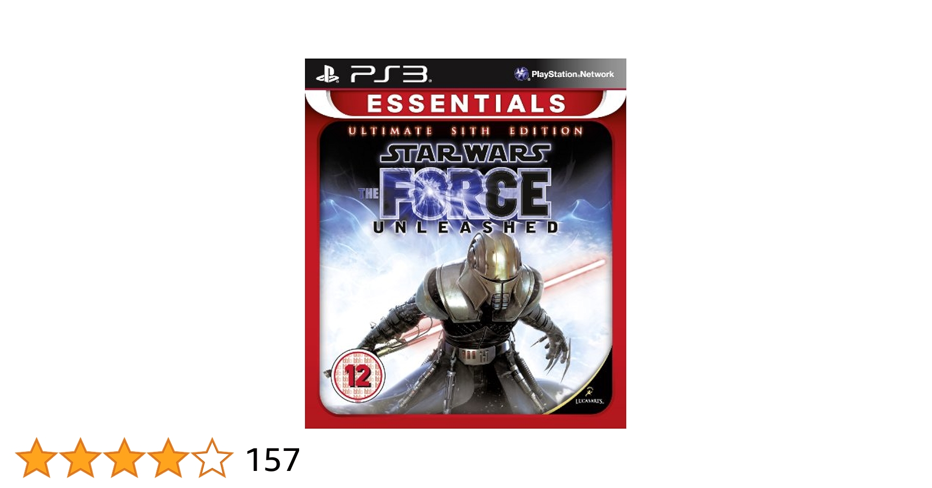 SW StarWars Force Unleashed マスター北米+カード新品 SW StarWars Force Unleashed マスター北米+カード新品