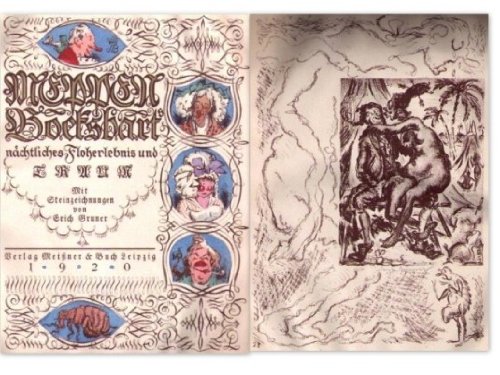 Meppen Bocksbart's nächtliches Floherlebnis und Traum,