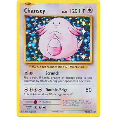 Chansey 70108 - XY Evolutions - Pokemon Holo Rare Tunisia | Ubuy