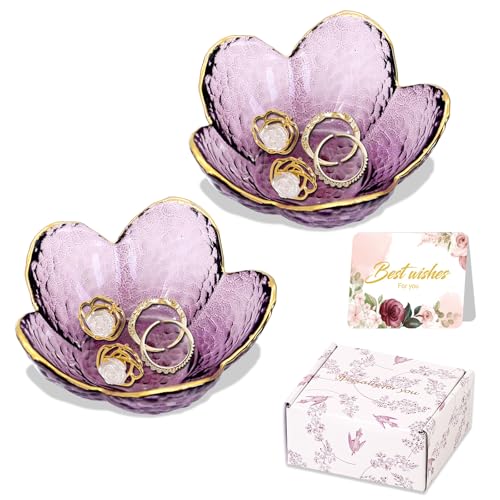 Cadeaux pour femmes, plat à bibelots unique, cadeaux d'anniversaire, nouveaux cadeaux pour la maison pour femmes, plateau à bijoux pour elle, décor de chambre mignon, accessoires esthétiques pour la