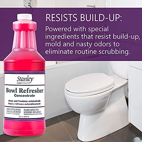 Stanley Home Products Bowl Refresher Concentrate – Cleans And Freshens Toilets Automatically – 32 Fl. Oz. (2 Pack) #TOP1