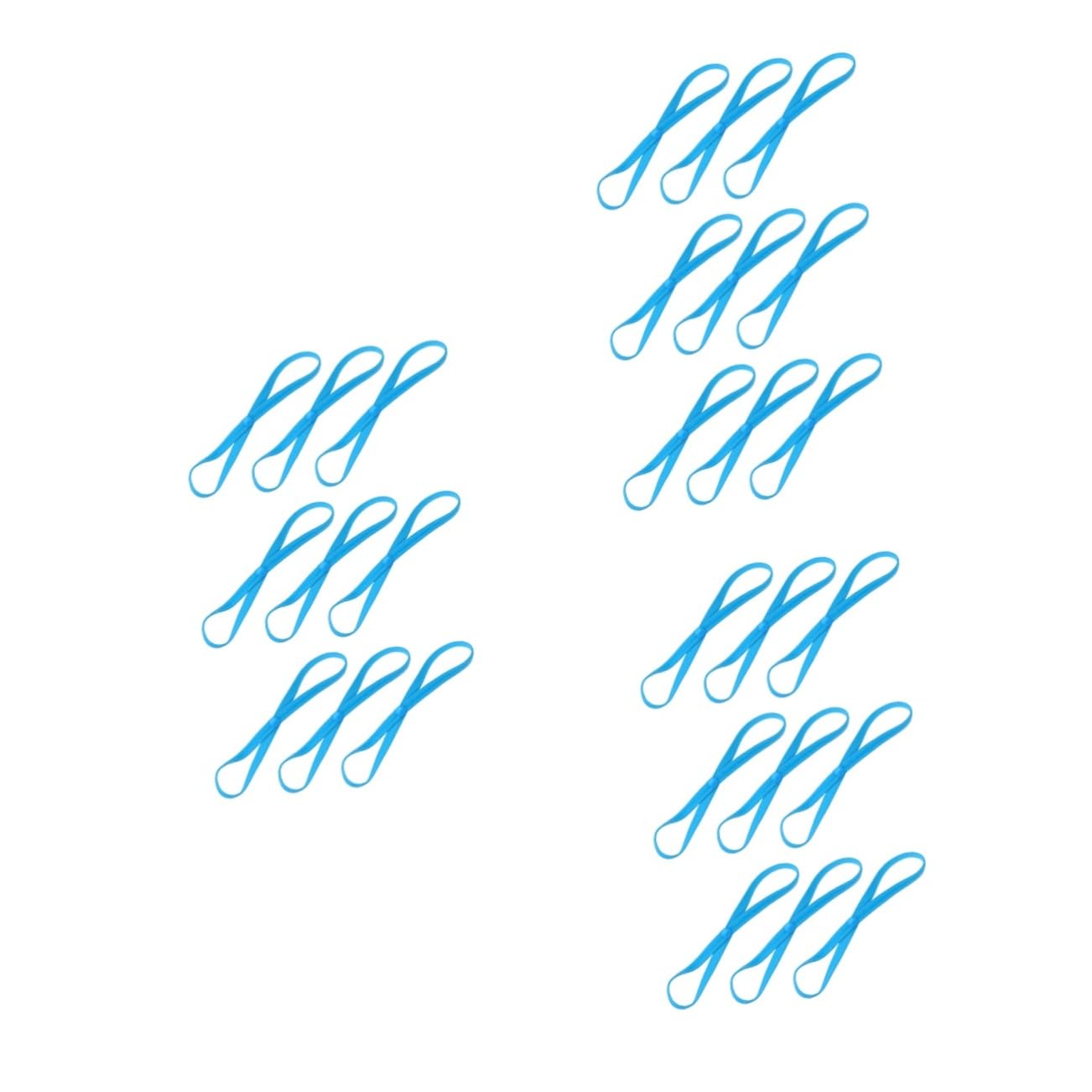 18 Pollici elastico per cannocchiali professionali scrunchies fasce per le donne non fasce per l'allenamento sportiva per yoga gli sport accessori per