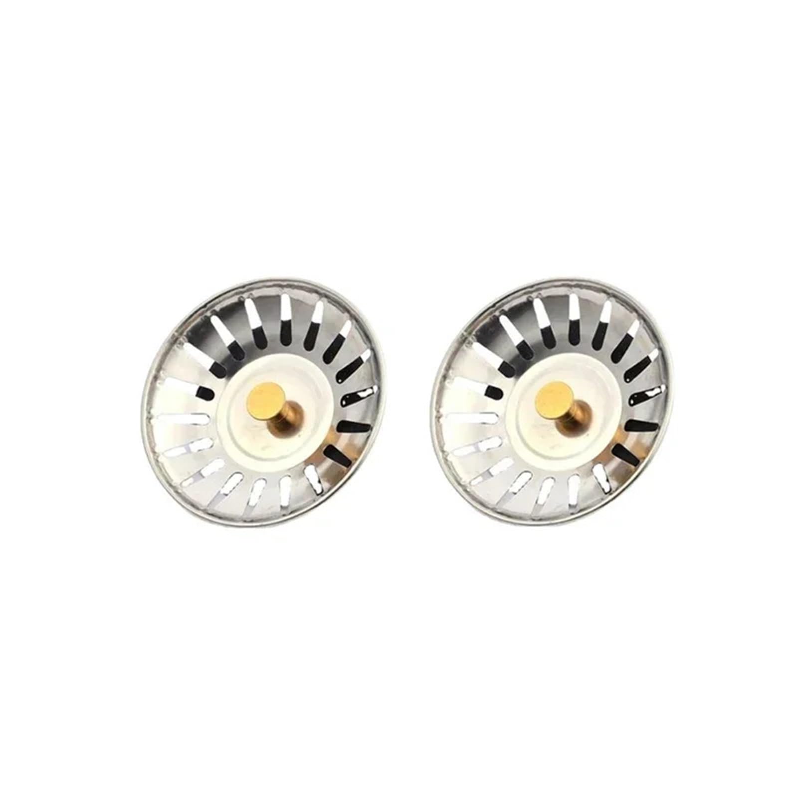 Sink Strainer Waste 4pcs Stainless Steel Sink Waste Plug