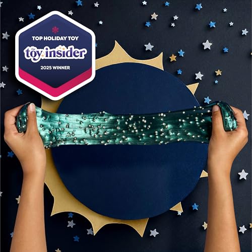 Image of Elmer's Eclipse Slime Kit, Slime Supplies Includes Cosmic Glue, Purple Glitter Glue, Original Activators and Crunchy, 4 Count