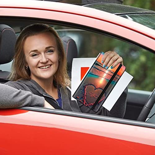 Organizador de coche de cuero elástico miniatura 7