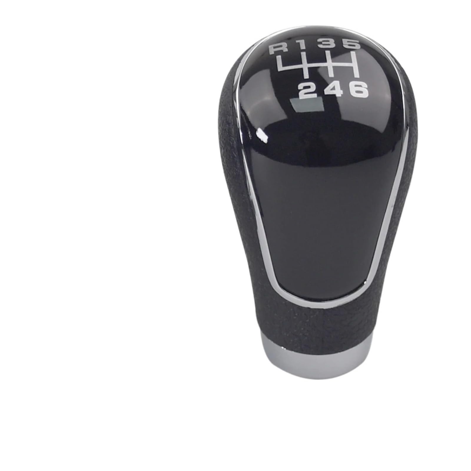 Qmtvfsrh Black-6R Speed Car Gear Shift Knob For Mazda For 2 For 3 For 323 For 6 For 3 Bk 2004-2012 5/6 Speed Manual Gear Shift Handle Knob(Black-6R Speed)