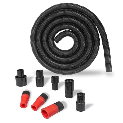 10FT Dust Collection Hose Kit with Attachments