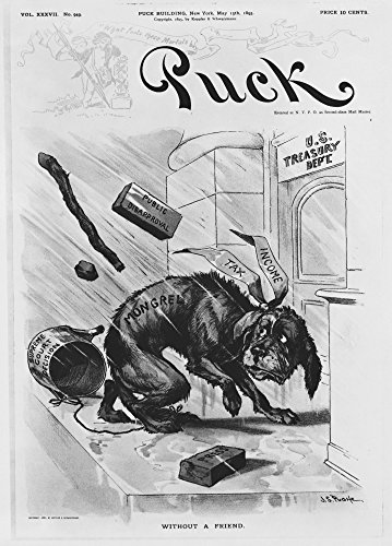 19th Century Political Cartoon Poster Print by Science Source (18 x 24)