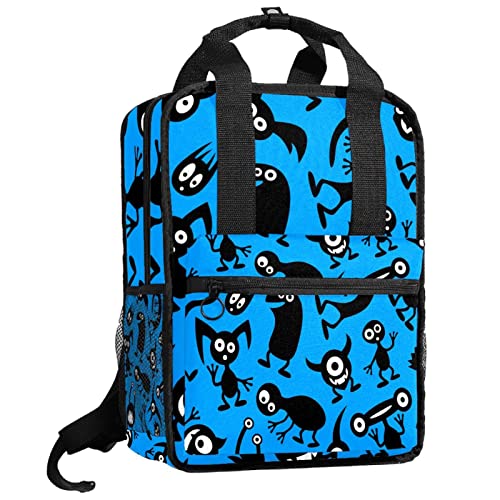 Sac à dos pour garçons gris à motif cachemire avec bretelles réglables