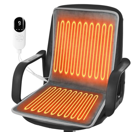 DIWEEZ Heated Cushion for Office Chair & Home, 9 Levels