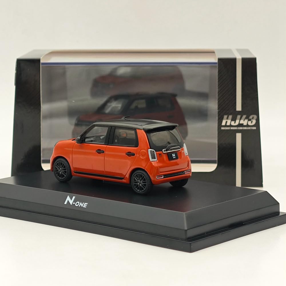 1/43 ホンダ N-ONE RS(サンセットオレンジII) HJ432001P Amazon | HJ43 1/43 ホンダ N-ONE RS サンセットオレンジII 完成