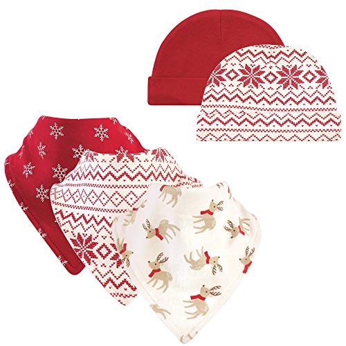 Image of Hudson Baby Unisex Baby Bandana Bibs and Headbands